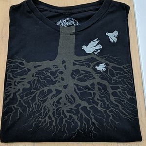 Men's Brown Sound© worn, short sleeve LARGE